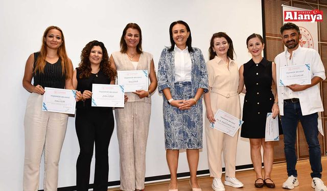 NRP eğitimi sertifika töreni ile sona erdi