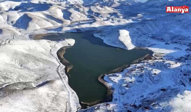 Eğrigöl'de kartpostallık görüntüler oluştu