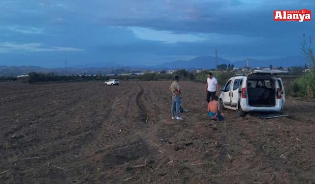Uyuşturucu tacirleri tarlada yakalandı