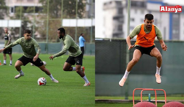 Alanyaspor, Samsunspor maçının hazırlıklarını sürdürdü