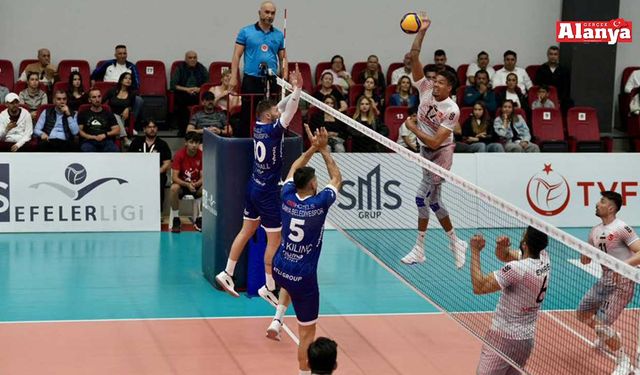 Alanya Belediyespor’dan beşinci mağlubiyet