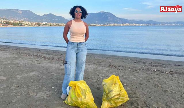 Alanya’da öğretmenden örnek hareket