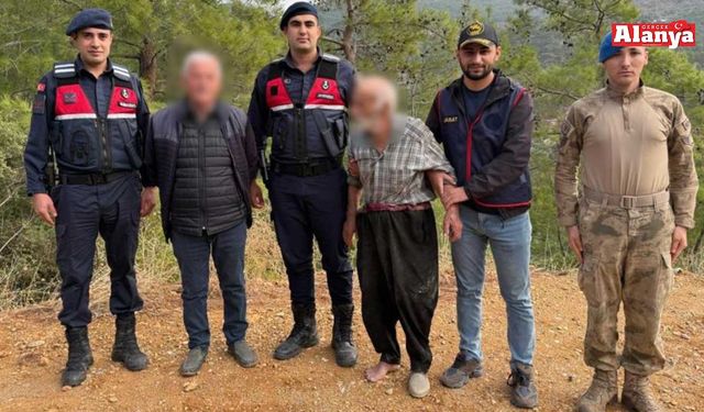 Kaybolan yaşlı adam evinden 5 kilometre uzakta bulundu