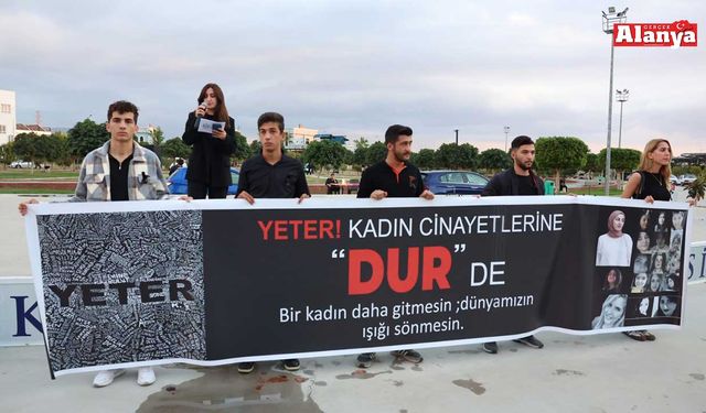 ALKÜ'de kadına karşı şiddetle mücadeleye dikkat çektiler