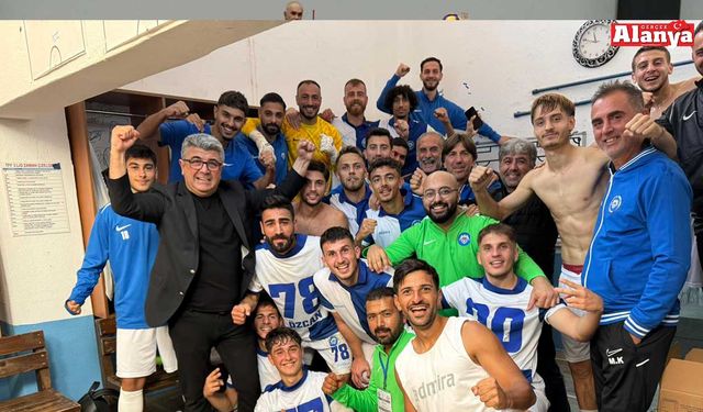 Alanya 1221 FK kendi evinde güldü: 1-0