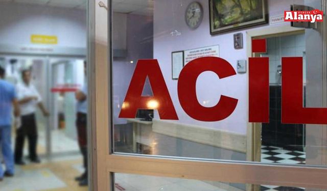 Alanya’da otomobil ile motosiklet çarpıştı: 1 yaralı