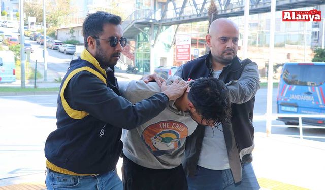 Alanya’da Ukraynalı kadına saldıran şüpheli tutuklandı