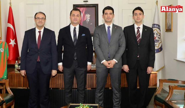 Kaymakam Öztürk meslektaşlarını ağırladı