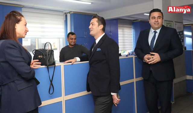 Kaymakam Öztürk kamu hizmetlerini yerinde inceledi