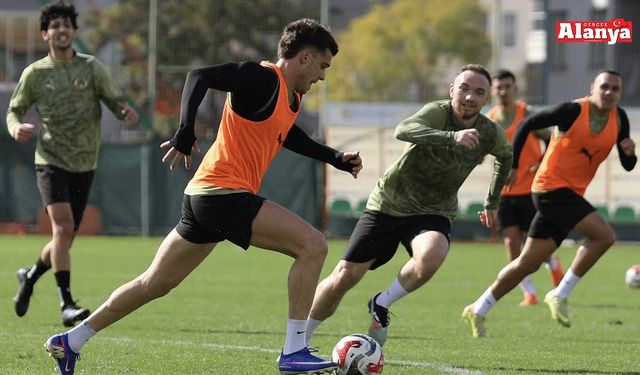 Alanyaspor, Konyaspor maçı hazırlıklarına başladı