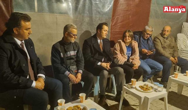 Kaymakam Öztürk’ten Akgün ailesine taziye ziyaret