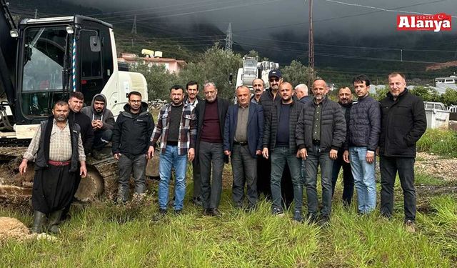 Alanya çiftçisine sulama suyu müjdesi