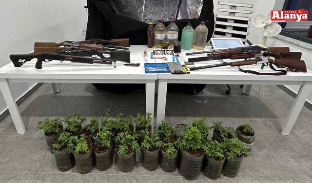 Alanya'da uyuşturucu operasyonu