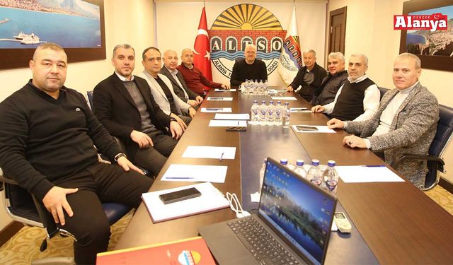 ALTSO toplantısına Paşaoğlu başkanlık etti