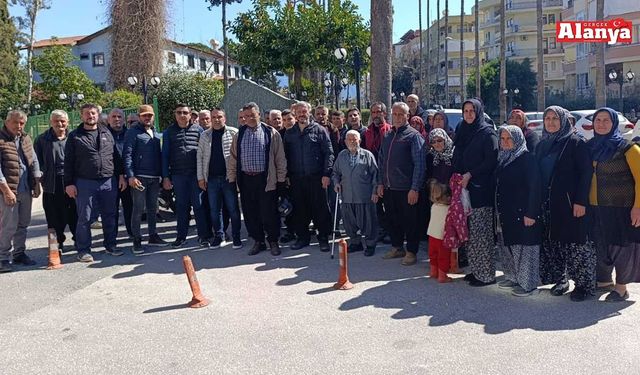 Alanya’da kadastro hatası mahallede isyana neden oldu