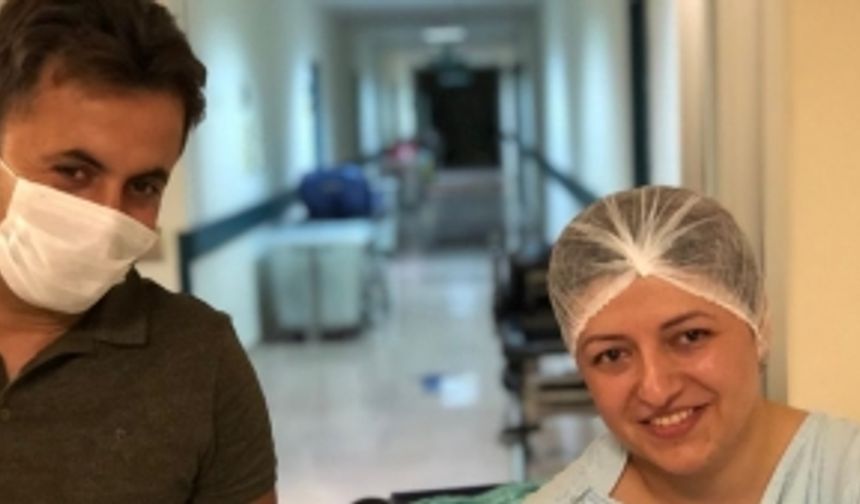 Alanya'da yaşayan  ikinci rahim nakli hastası Havva Erdem’den 14 ay sonra müjdeli haber