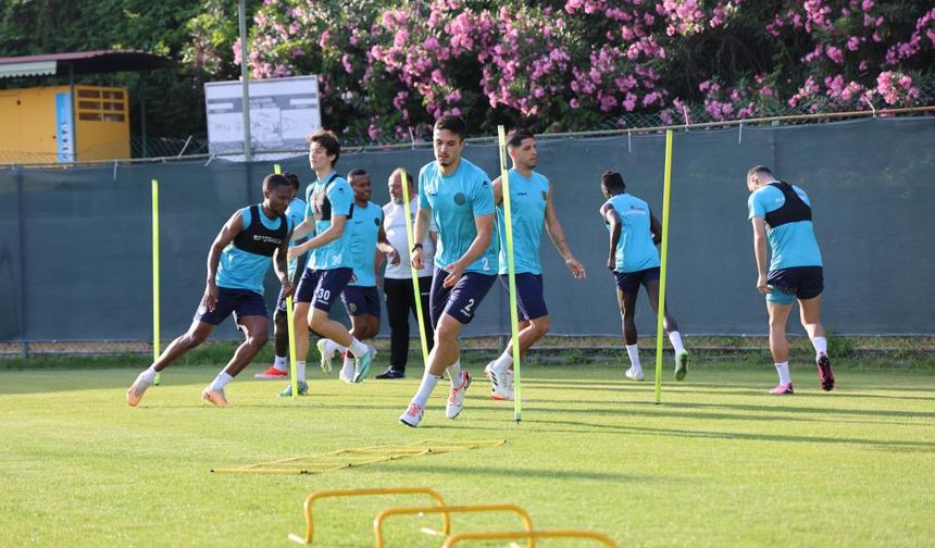 Alanyaspor'un Ankaragücü maçı hazırlıkları başladı