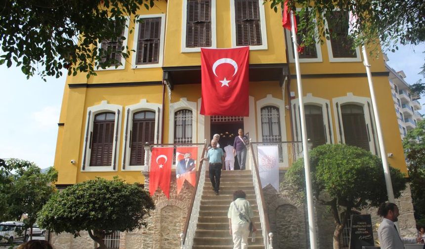 Alanya’da Atatürk Evi ve Müzesi kapılarını açtı