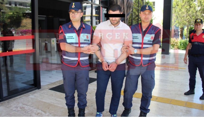 Alanya’da Azerbaycanlı şüpheli JASAT ’tan kaçamadı
