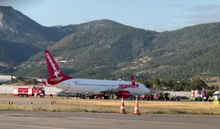 Gazipaşa-Alanya Havalimanı'nda  pist uçak trafiğine yeniden açıldı