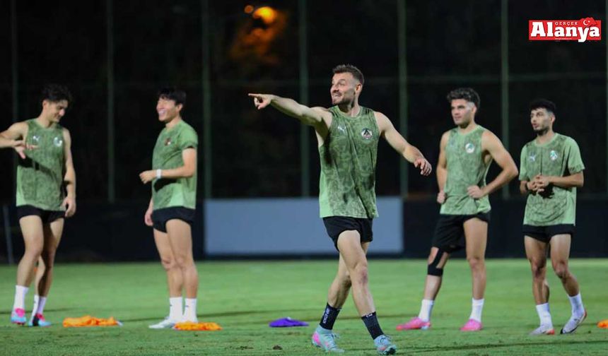 Alanyaspor, Galatasaray maçı hazırlıklarını tamamladı