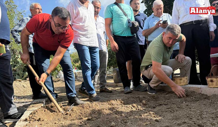 Alanya’da salep üretimi için ilk adım atıldı