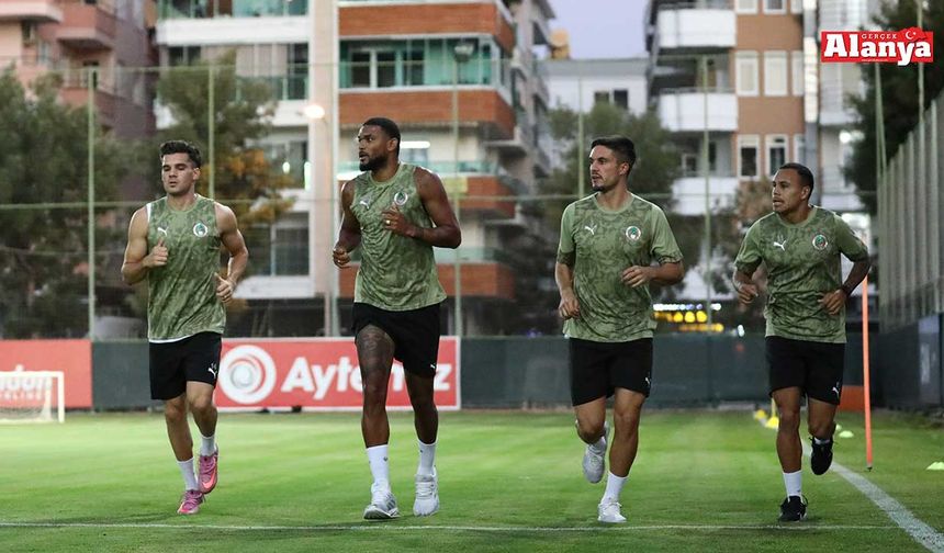 Alanyaspor’da Galatasaray maçı hazırlığı başladı