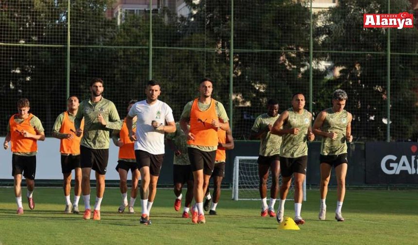 Alanyaspor, Kocaelispor maçı hazırlıklarına başladı