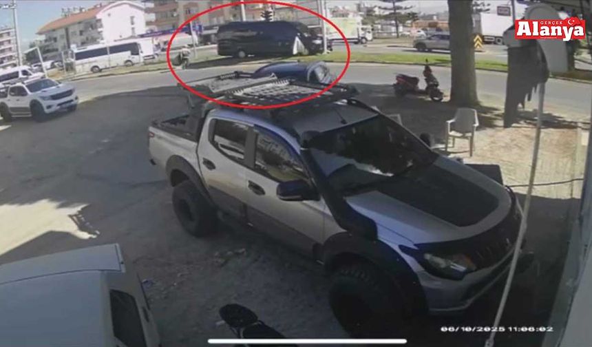 Temizlik işçisi saniyelerle ölümden döndü