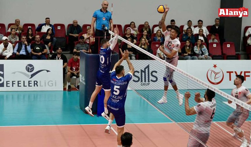 Alanya Belediyespor’dan beşinci mağlubiyet