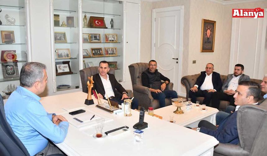 Duran Şimşek’ten AK Parti’ye ziyaret