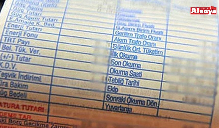 Alanya'da yeni yılda faturalar cep yakacak