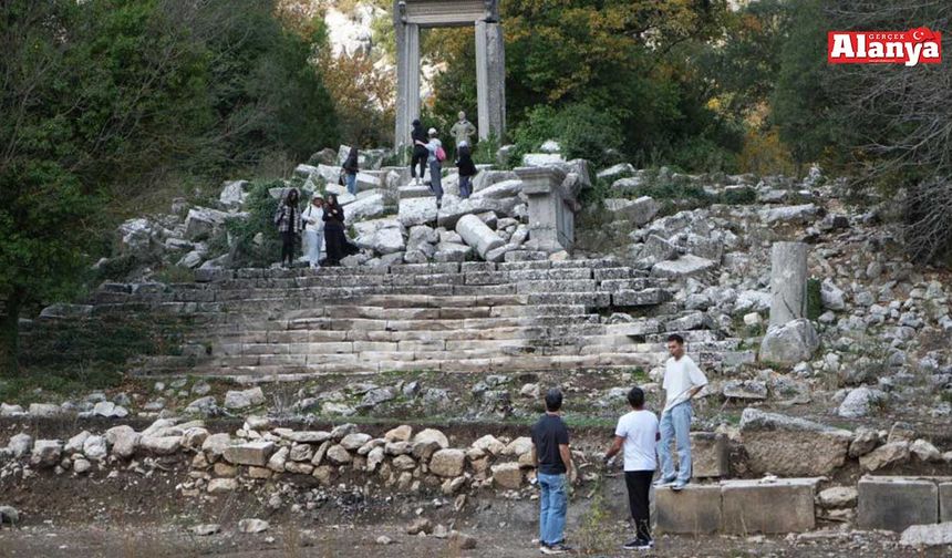Termessos'ta İlk kazıda Antiochis'in anıt mezarı bulundu
