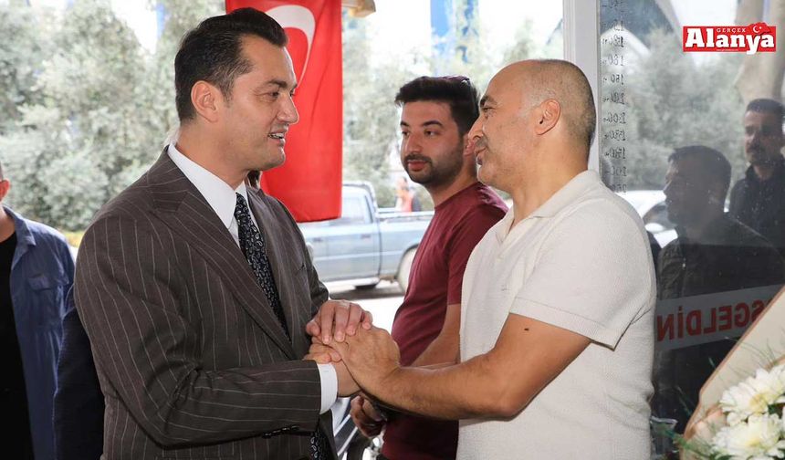 Kaymakam Öztürk’ten Mahmutlar’a ziyaret