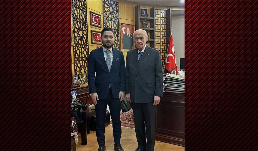 MHP’li Murat Özdemir’den Devlet Bahçeli’ye ziyaret