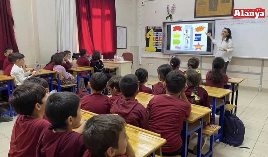 Öğrencilere su tasarrufu ve gıda güvenliği anlatıldı