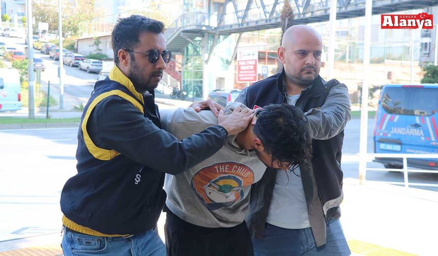 Alanya’da Ukraynalı kadına saldıran şüpheli tutuklandı