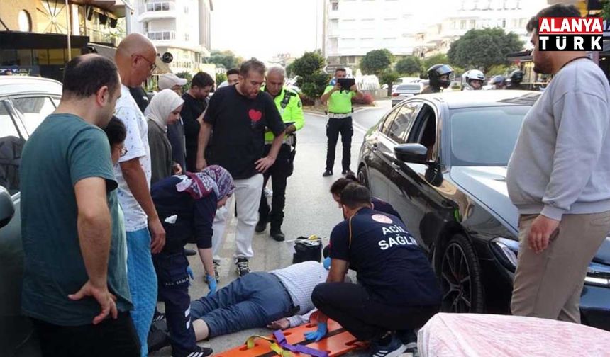 Otomobilin çarptığı yaya ağır yaralandı