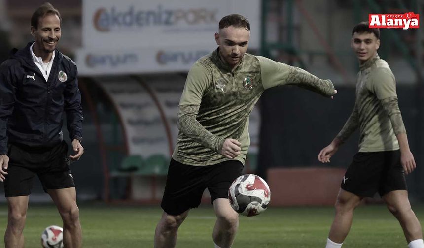 Alanyaspor, Fatih Karagümrük maçı hazırlıklarına başladı
