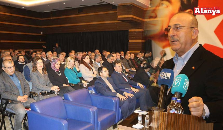 Çavuşoğlu: Alanya’da sorunları masada değil sahada çözeceğiz