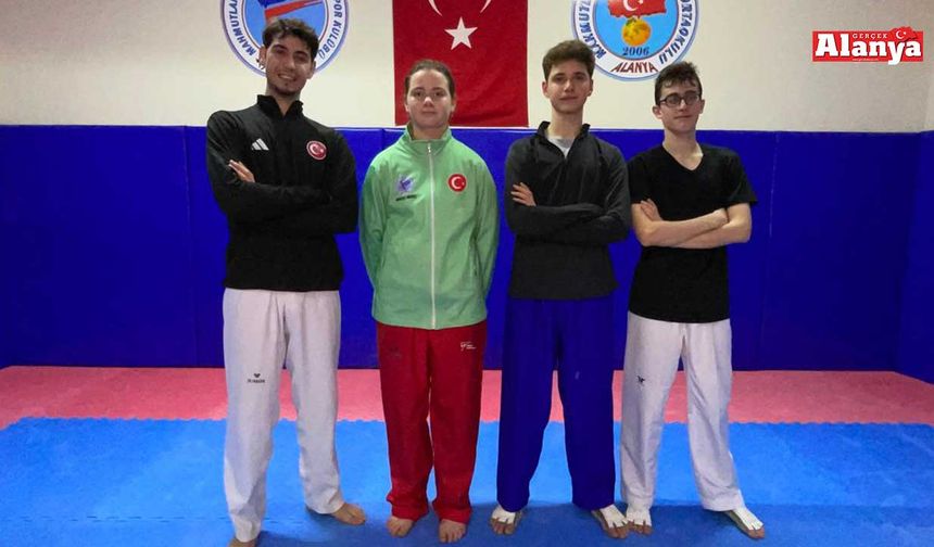 Alanyalı sporcular Ankara’da mücadele edecek