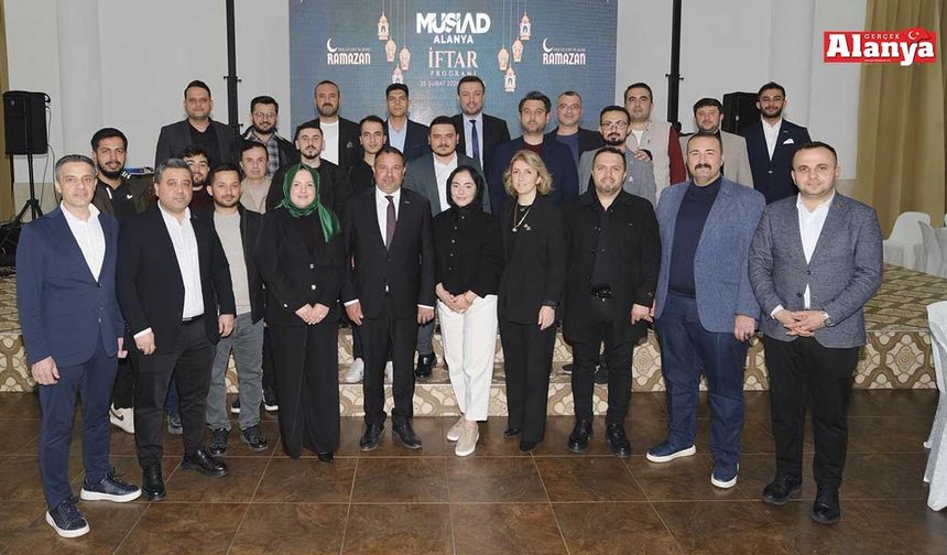 MÜSİAD Alanya’dan Kahramanlara Vefa İftarı