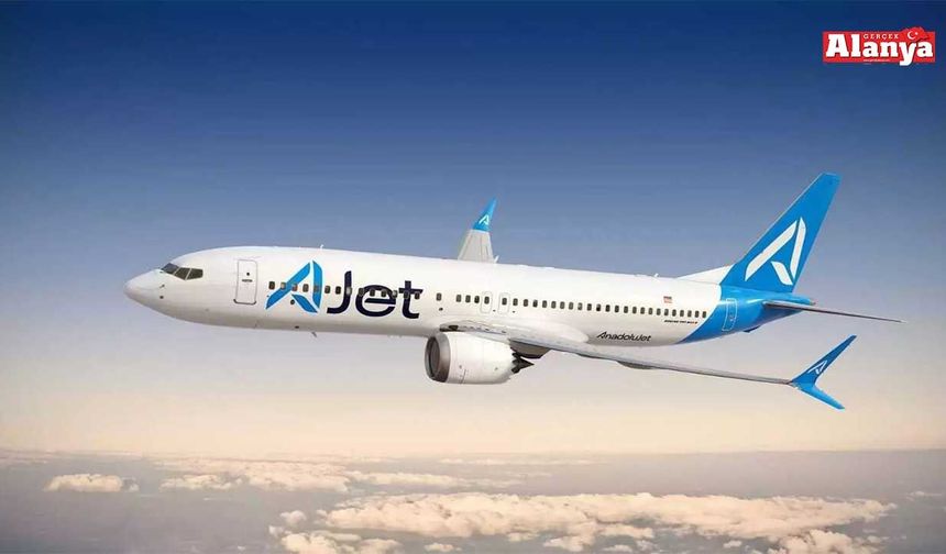 Alanya'da AJet uçuşları yeniden başlıyor
