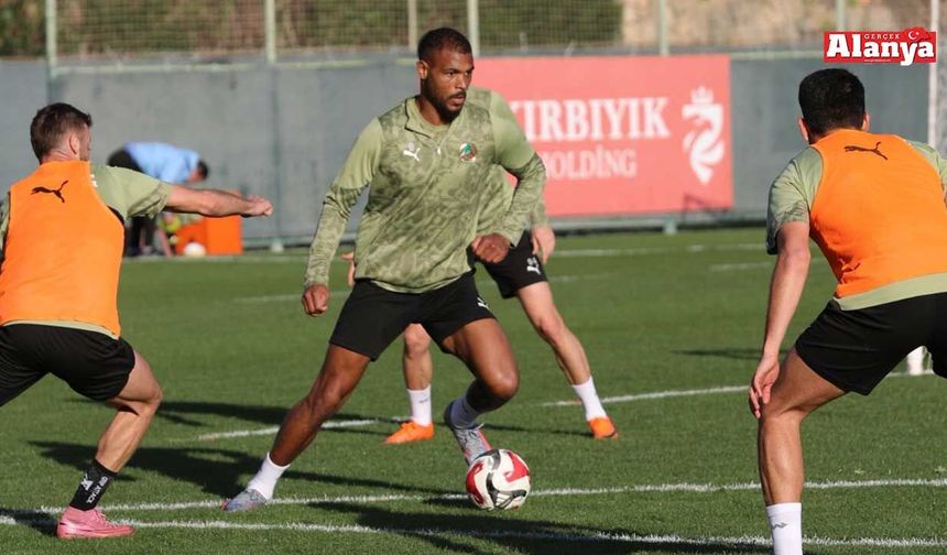 Alanyaspor, Galatasaray hazırlıklarını sürdürdü