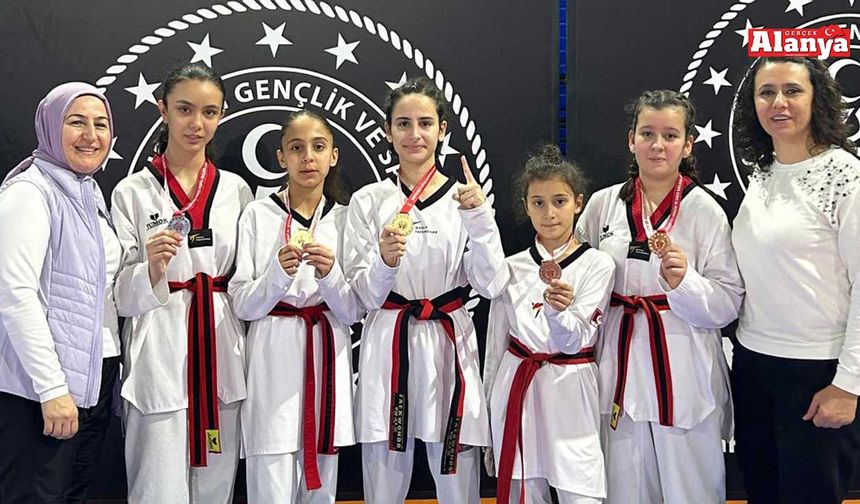 Genç Mertler Spor Kulübü sporcuları birinci oldu