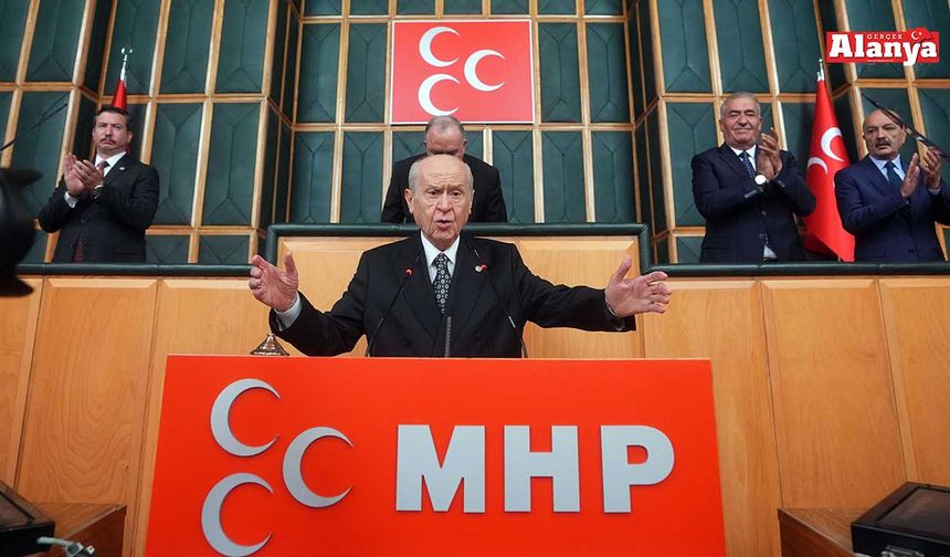 MHP Lideri Devlet Bahçeli'den Özel'e 'Suriye' ayarı