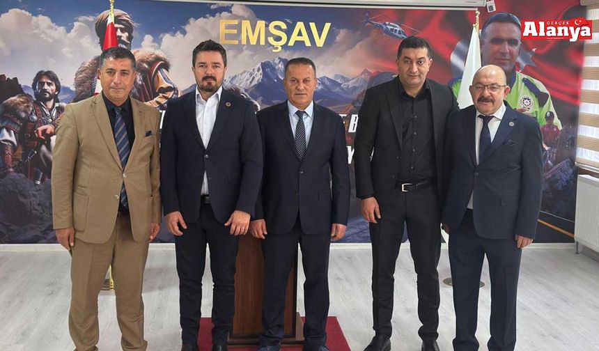 EMŞAV Alanya’dan genel merkeze ziyaret