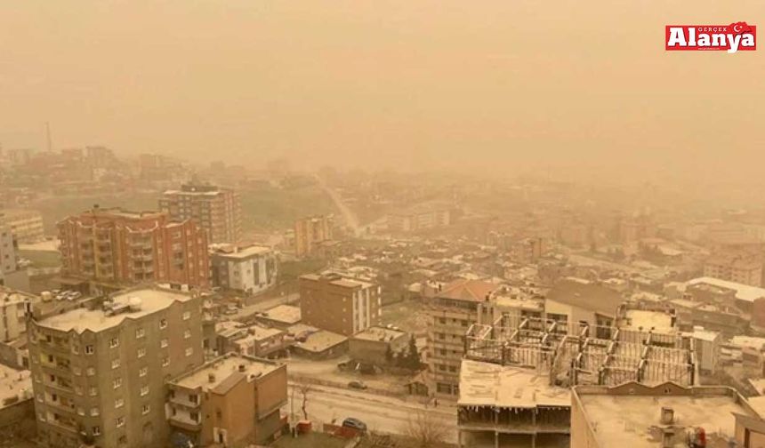 Valilik uyardı! Alanya'yı toz bulutu saracak