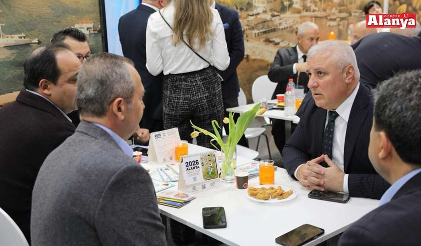 Eray Erdem fuarda Alanya’yı tanıtıyor