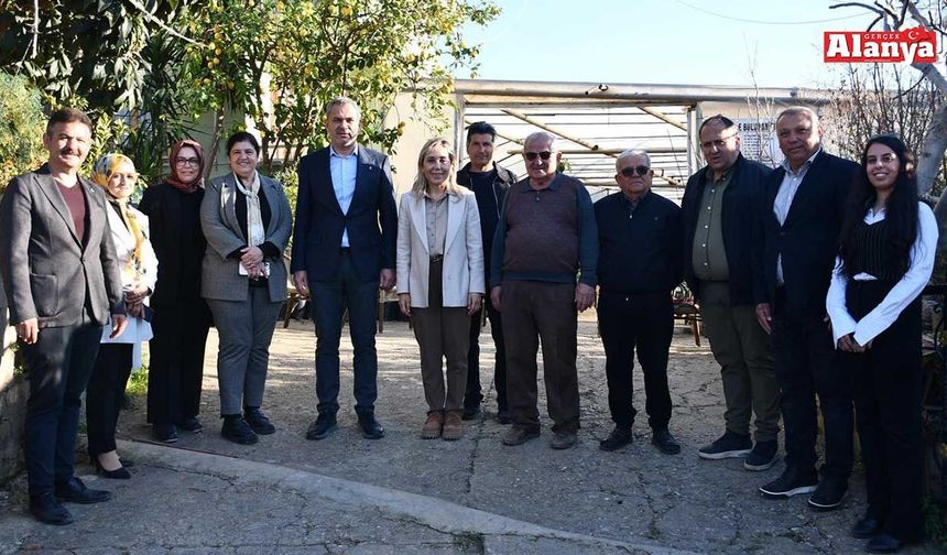 Tuba Vural Çokal’dan Alanya temasları